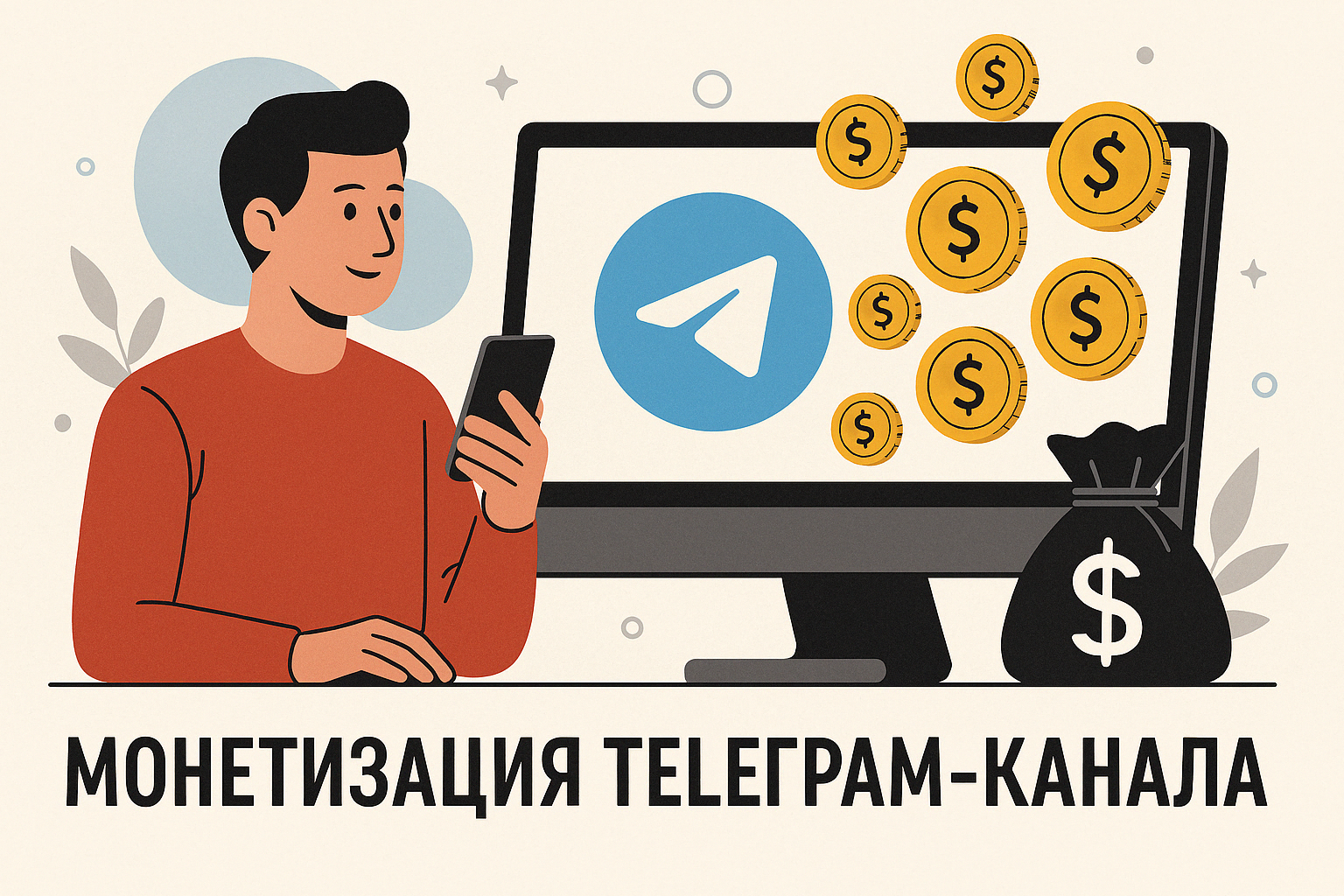 монетизация телеграм