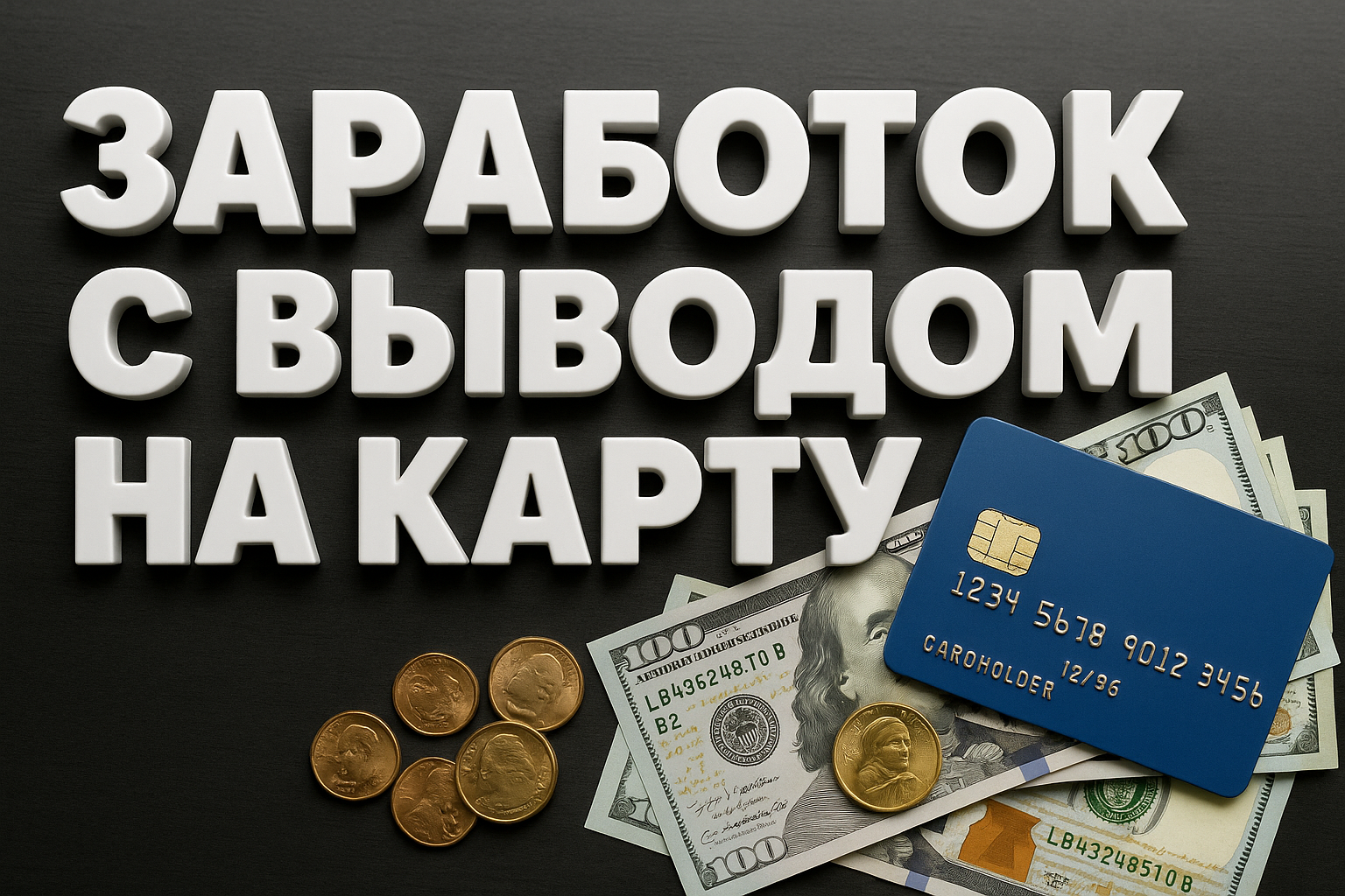 заработок в интернете без вложений с выводом на карту