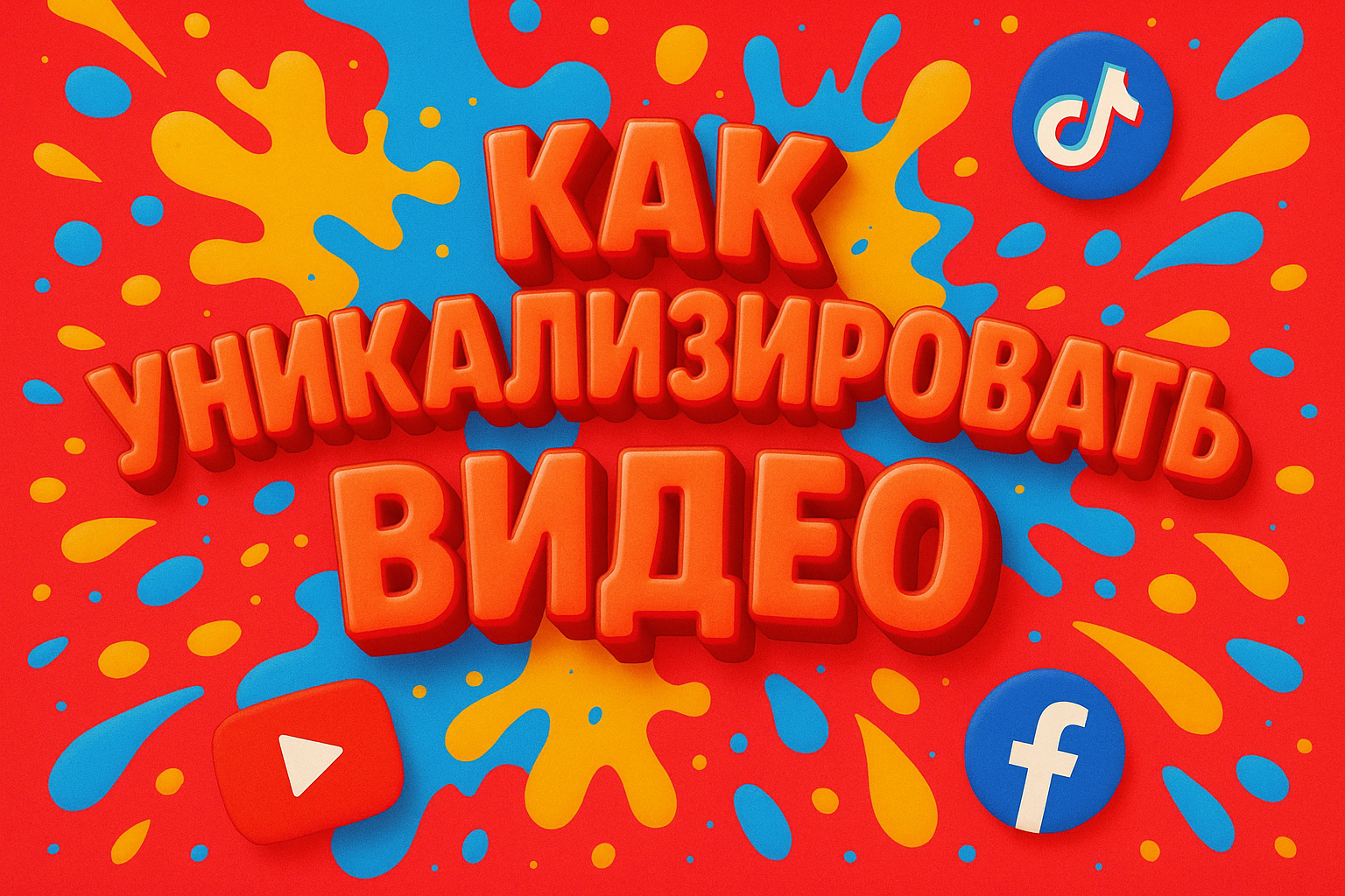 Как уникализировать видео: экспертный гайд для TikTok, Facebook и YouTube Shorts