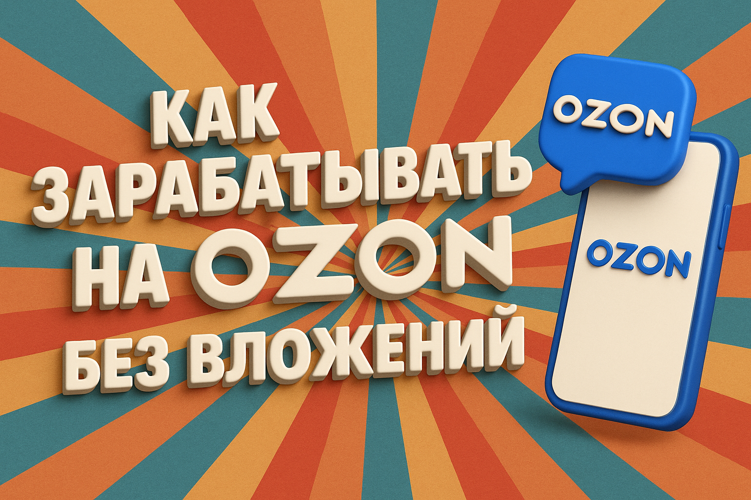 Как зарабатывать на Ozon без вложений