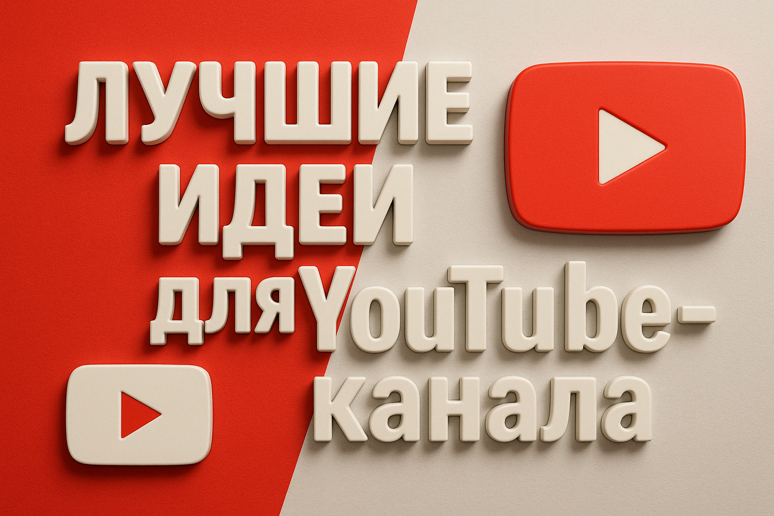 Лучшие идеи для YouTube‑канала