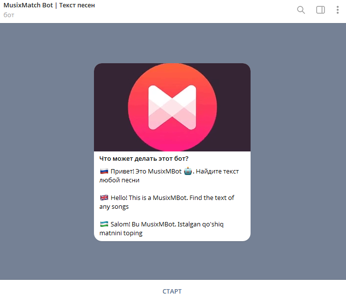 MusixMatch для поиска песен