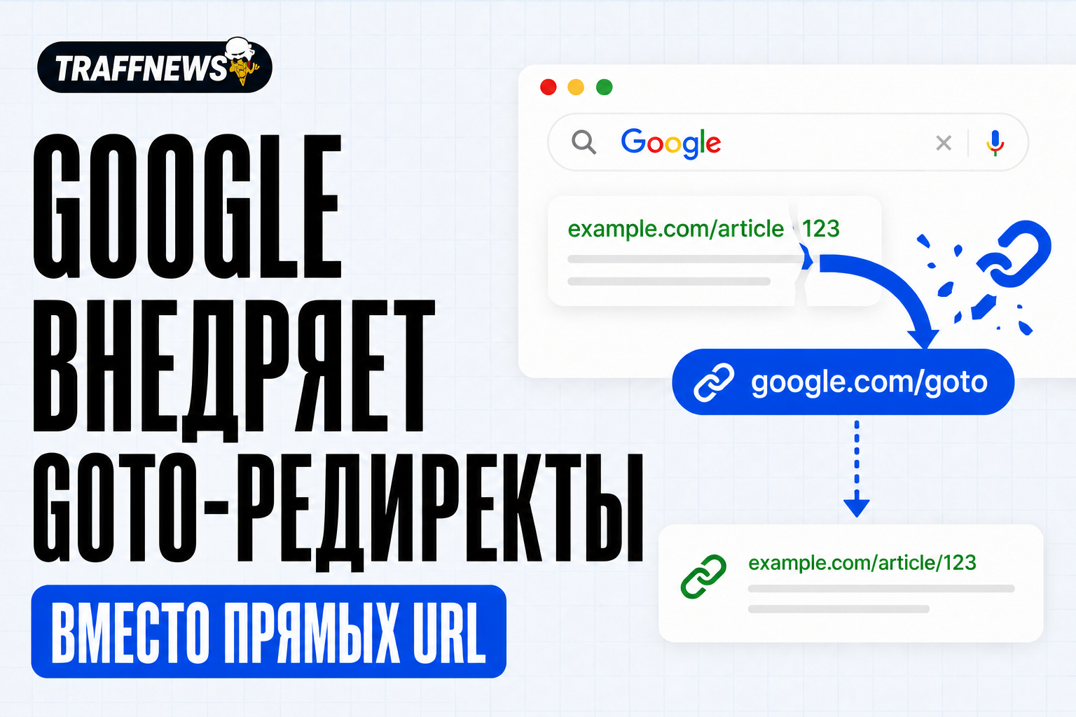 Google внедряет goto-редиректы в поисковой выдаче
